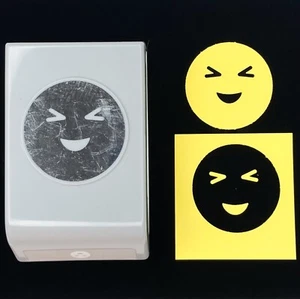 EK LOL Smile Emoji Design Decor Paper Punch Arts Crafts Scrapbooking - Picture 1 of 3