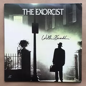 William Friedkin Firmato L'esorcista Laserdisc Copertina Autografo 1973 Horror Raro - Foto 1 di 8