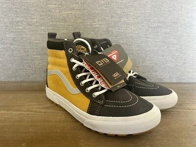 Vans Skate Hi Mte 1 Niños Juveniles Talla 7 Gris/Mostaza Primaloft Aislado Foto 1 de 4