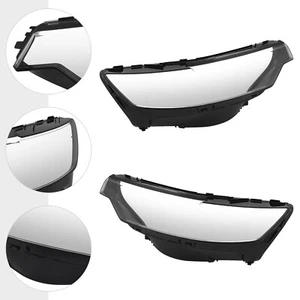 Left and Right Side Headlight Lens Cover Fit for Cadillac XT6 2020 2021 2022 - Foto 1 di 15
