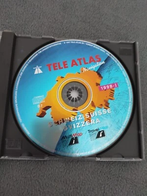 CD Navigation TeleAtlas SCHWEIZ 1998 KEIN DX Auto Pilot System APS 4 RNS 3 MFD - Bild 1 von 2