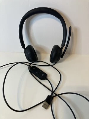 Microsoft Microphone Modern USB Headset Model 1989 - Image 1 of 4