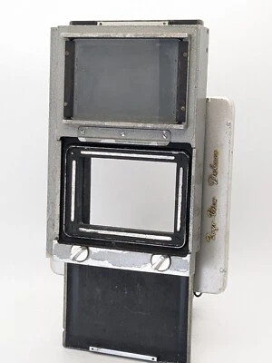 [Exc+4] Toyo View Deluxe 4x5 Quick Roll Slider para soporte Mamiya 6x9 de Japón Foto 1 de 4