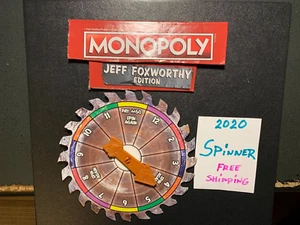 Monopoly JEFF FOXWORTHY SPINNER Juego Pieza de Repuesto ENVÍO GRATUITO 2020 - Imagen 1 de 4