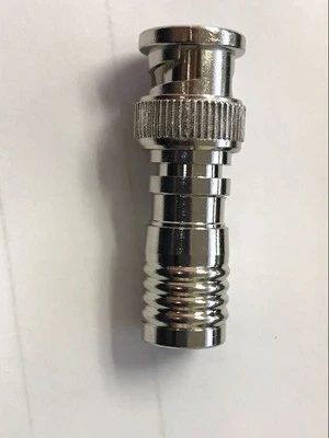 10pcsxRG 59 BNC connettori a compressione maschio  - Immagine 1 di 4