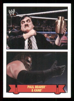 2012 Topps Heritage WWE Family History #10 Paul Bearer & Kane - Image 1 of 2