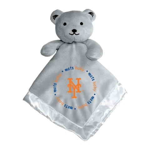 New York Mets Gray Security Bear, MLB Officially Licensed 14X14 Cover