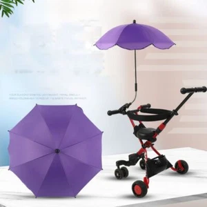 Parasol Prams Pushchair Universal Sun Shade Stroller Buggy Kids Baby Umbrella UK - Picture 1 of 18