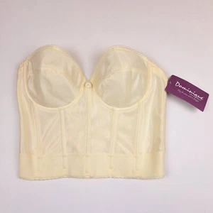 Dominique Noemi Strapless Longline Bra 36C Ivory Style 6377 - Picture 1 of 9