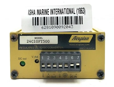 Acopian 24C10FT500 Regulated DC To DC Converter - Image 1 of 4
