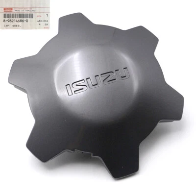 Fits Isuzu D-Max Hi-Lander V-Cross 2018 19 Grey Wheel Cap Center Parts - Image 1 of 4