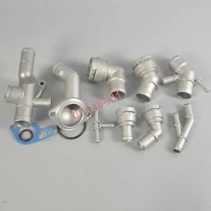 Cast Aluminum Coolant Flange Upgrade Kits For VW MK4 Golf Jetta GTI TT 1.6 1.8T - Picture 1 of 5