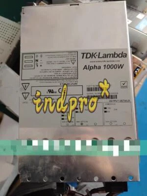 1pc used H10872 CA1000 24G 19K 12/5E Alpha 1000W power supply module - Image 1 of 2