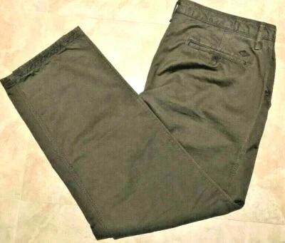 Pantalones ajustados Marks & Spencer North Coast grises de algodón suave para hombre-Talla: 38Wx29L Foto 1 de 4