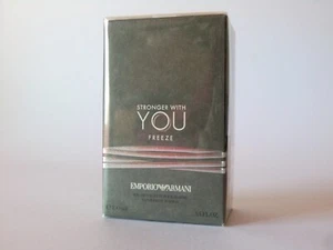 Emporio Armani Stronger With You Freeze EDT Vap 100ml - 3.4 Oz BNIB Sealed OVP - Picture 1 of 8