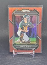 Daniel Susac 2023 Panini Prizm Red 21/199 No. 37 Oakland A's
