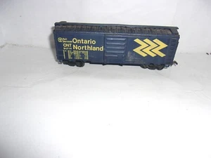 D7 (HO) Playall 40' Steel Box Car kit Ontario Northland 90710 - Picture 1 of 5