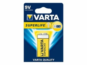 5 X VARTA 9V Block Superlife E-Block Batteries In Blister Low Current - Picture 1 of 1