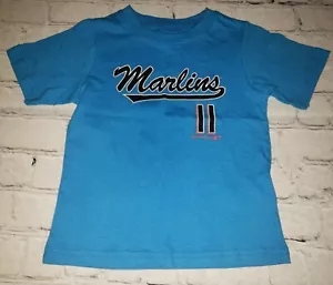 T-shirt Marlins Baseball Realmuto #11 nuova senza etichette taglia 2T - Foto 1 di 2