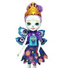 Enchantimals Patter Peacock Doll 2016 Mattel Doll Crown Dress Shoes Accessories 