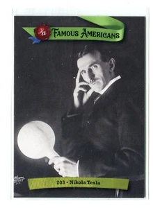 2021 HA Historic Autographs Famous Americans Green #203 Nikola Tesla - Picture 1 of 1
