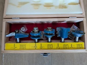 Screwfix 1/2" Router Bit Set - Raised Panel Door and Drawer. NEW - Picture 1 of 3