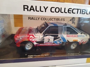 Ford Escort MK2 RS1800 2019 1/18 Killarney Historic Rally, Craig Breen. SUNSTAR - Imagen 1 de 1