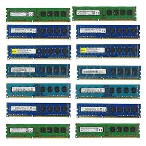 4 GB - 8 GB - 16GB Kits Desktop Memory RAM DDR3 PC3-12800U 10600U 1333 1600MHz - Picture 1 of 1