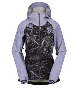 Scott Trail Storm Waterproof Womens Jacket - Heather Purple-Black Size M - Picture 1 of 2