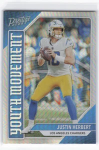 2023 Panini Prestige Justin Herbert Youth Movement Holo Chargers #YM-4 - Picture 1 of 2