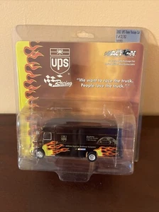 DALE JARRETT 2002 UPS FLAME PACKAGE CAR 1/64 ACTION DIECAST TRUCK - Picture 1 of 2