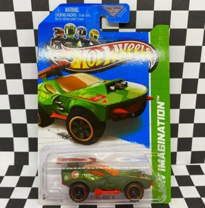*TREASURE HUNT* Hot Wheels 2013 Mainline HW Imagination Green Sting Rod ll 1/64 - Imagen 1 de 4
