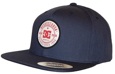 DC Shoe Co. Sombrero/Gorra Para Hombre Azul Marino Ajustable Snapback Foto 1 de 3