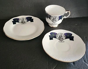 Elizabethan Fine Bone China Mackenzie Scottish Chiefs 3tlg Set Tasse Untertasse Teller - Bild 1 von 22