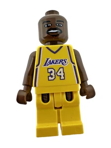 LEGO Shaquille O'Neal Minifigur #34 3561 NBA Los Angeles Lakers NBA gelb - Bild 1 von 2