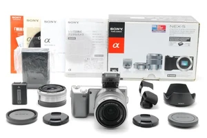 [TOP MINT] SONY α NEX-5 mirrorless Kit E 18-55 F3.5-5.6 OSS E 16 F2.8 From JAPAN - Picture 1 of 12