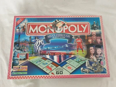 Monopoly Middlesbrough Edition Board Game 2006 Complete VGC - Image 1 of 4