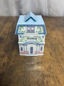 1989 Lenox - Spice Village Fine Porcelain - PEPPER Spice Jar Excellent - Picture 1 of 8