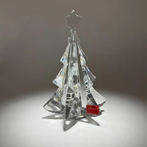 BACCARAT Weihnachtsbaum Objekt Figur innen Kristallglas klar Frankreich - Bild 1 von 24