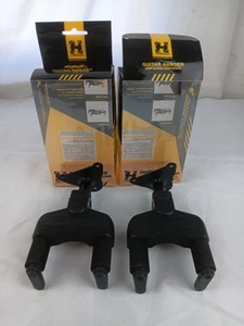 2 HERCULES GSP39WB PLUS STEEL MOUNT SHORT ARM WALL MOUNT GUITAR / BASS HANGER - Picture 1 of 11