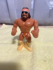 WWF Hasbro Macho Man Randy Savage Actionfigur 1990 Serie 1 WWE - Bild 1 von 6