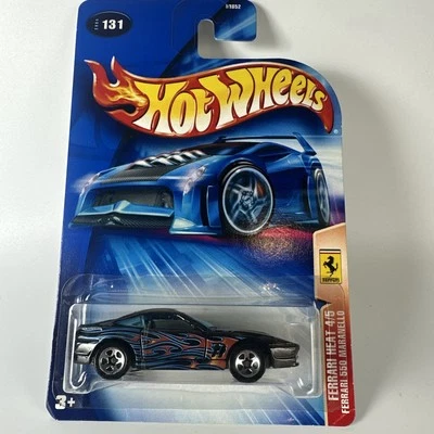 Ferrari 550 Maranello 2004 Hot Wheels azul calefacción 4/5 #131 E1 Foto 1 de 4