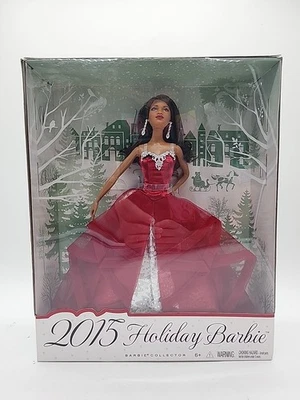 Muñeca de moda 2015 Holiday Barbie Christmas afroamericana CHR78 nueva nueva en caja Foto 1 de 4