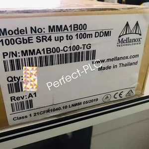 Mellanox MMA1B00-C100-TG 100GB/s Optical Transceiver QSFP28 MPO 850NM Up to 100M - Afbeelding 1 van 1