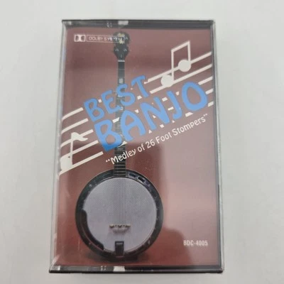 Best Banjo "Medley of 26 Foot Stompers" Cassette - Sealed - 1983 **Buy2Get1Fre** - Image 1 of 4