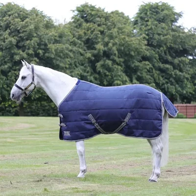 StormX Empra 100g Stable Rug - Navy - Image 1 of 4