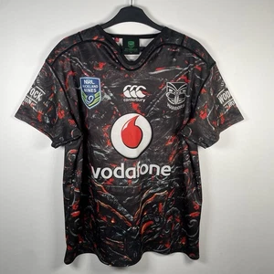New Zealand Warriors Auckland Nines Rugby League Shirt 2017 Rare Mens Size XL - Picture 1 of 18