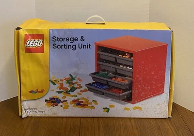 Unidad de almacenamiento y clasificación marca Lego 851917 sin construir en caja dañada Foto 1 de 4