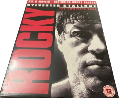 Sylvester Stallone,  Rocky The Complete Saga All 6 Movies DVD set New And Sealed - Image 1 of 2