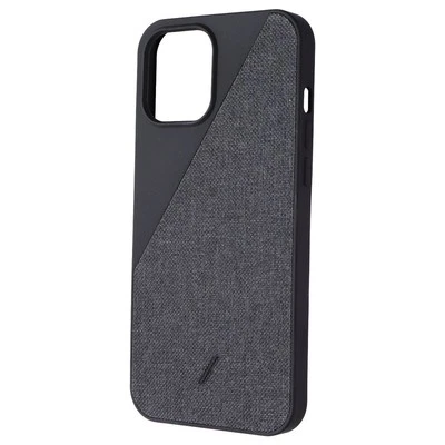 Custodia Native Union Clic Canvas Series Per Apple Iphone 12 Pro Max - Nera - Immagine 1 di 3